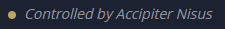 The indicator in Character Select.